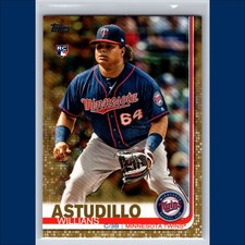 Willians Astudillo Gold Rookie Card RC #/2019 #1757 2019 Topps #448 Twins. rookie card picture