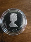 1973 Canadian Silver 5 Dollar World Coin - Canada 1976 Montreal Olympics