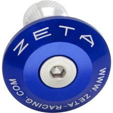 Zeta Bar End Plug Blue ZE48-7007