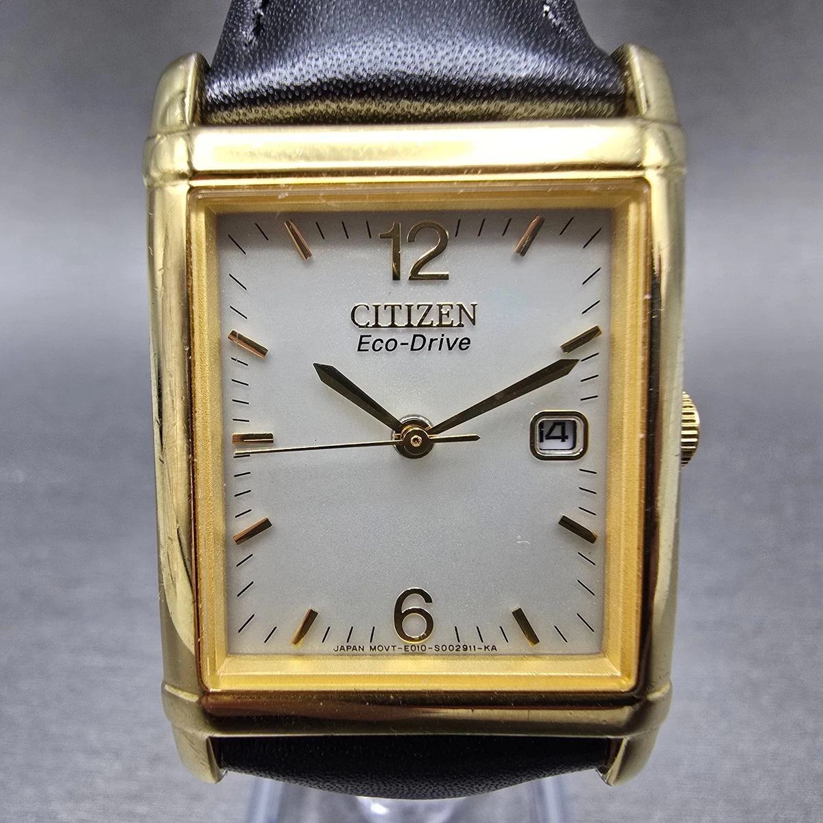 25+ Citizen Eco-Drive Men Rectangle Wristwatches for sale