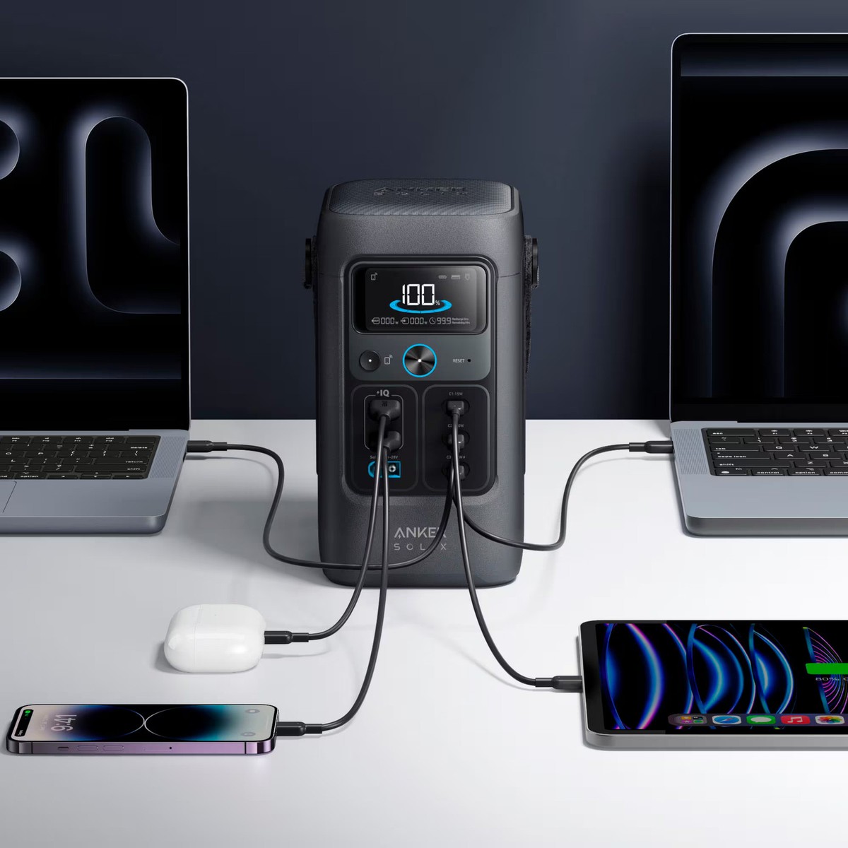 Anker - SOLIX C200X DC Portable Power Station 192Wh (60,000mAh)/200W  Extremel... | eBay