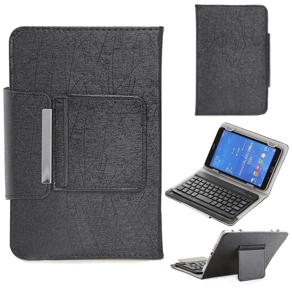 For Lenovo Tab 2 3 4 M7 M10 7.0"/10.1inch Tablet Keyboard Case Folio Stand Cover - Image 3 of 4