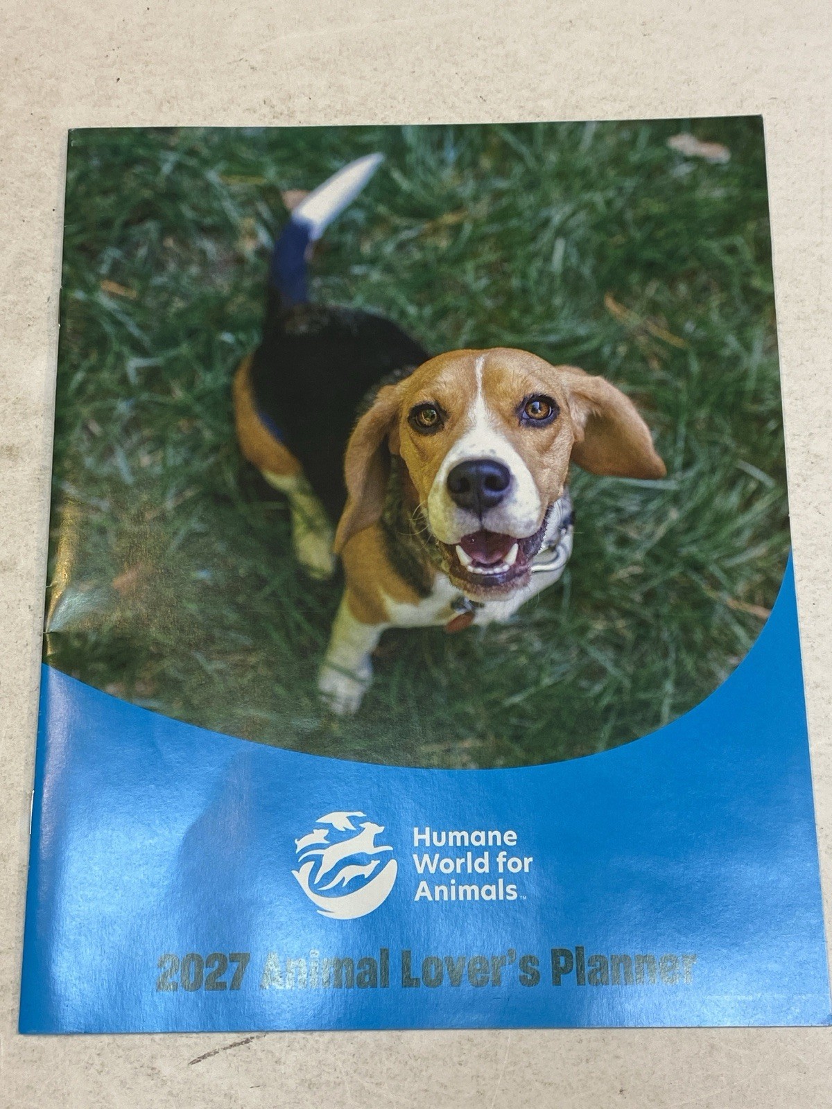 2027 Monthly Desk Calendar Planner Humane World for Animals Lover's Promotional