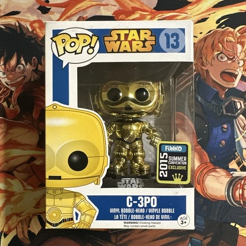 Funko Pop! Vinyl: Star Wars - C-3PO - (Gold) - San Diego Comic Con...
