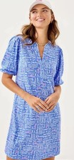 Lily Pulitzer NWT Colson Dress Sunwashed Blue...