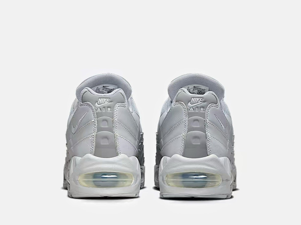 NEW DEFECT sz 12 Nike Air Max 95 OG Big Bubble Wolf Grey HM8755-002 Nike Air Max 95 Big Bubble Tech  main image 3
