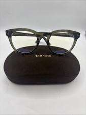 Tom Ford FT6081 B 098 Shiny Dark Green Round 51mm Eyeglasses Rx Able