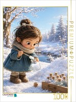 Calvendo Puzzle The Color Of Frost | 1000 Pieces, Finished Size 25.2 × 18.9 In (