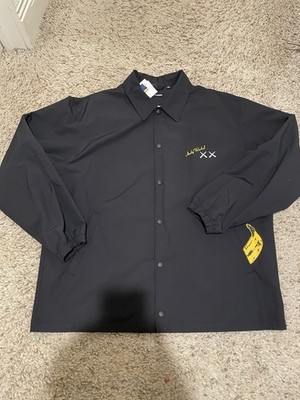 New! Uniqlo Kaws + Warhol Coach Jacket, Size 2XL, Black | eBay
