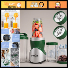 900W Smoothie Blender for Shakes & Smoothies - High-Power, Easy Clean, Green