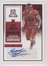 2016 Contenders Draft Picks College Ticket Red Foil Scooby Wright III Auto 9t3