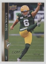 2021 Upper Deck CFL Gold 3/50 Sean Whyte #132 0me2