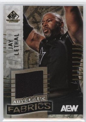 2025 SP Game Used AEW Authentic Fabrics Jay Lethal #AF-JL e0y