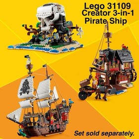 LEGO  40597 Creator Scary Pirate Island (pairs with Lego 31109 Pirate Ship)