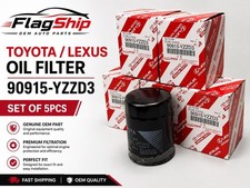 New Oil Filter Set Of 5pcs Fast Shipping 90915-yzzd3 For Toyota Lexus