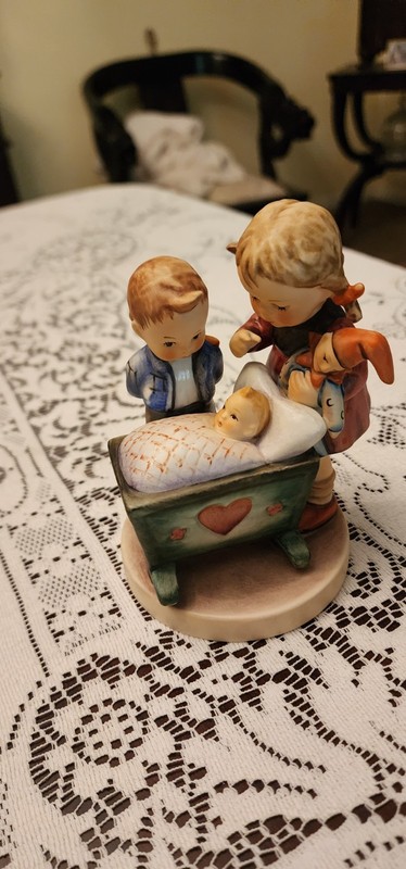 Vintage Goebel Hummel Figurine "Blessed Event" #333 West Germany 1955