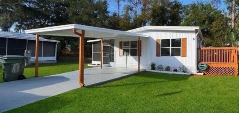 Contemporary Modular Home, 2 Bed 2 Bath, Wood/Metal, Leesburg FL