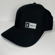 Johnnie-O Palmico Performance Golf Snapback Adjustable Hat OSFA Black Casual Dad