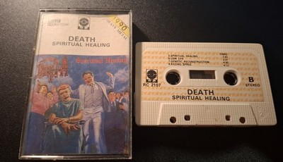 Death   Spiritual Healing 1990 MC Cassette