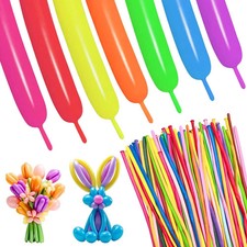 100pcs Long Twisting Balloons 260Q Latex Magic Modeling Party Birthday Decor