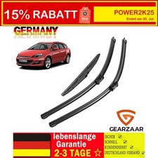 Scheibenwischer Vorne Hinten Set Wischerblätt für Opel Astra J P10 Caravan Kaste