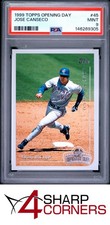 1999 TOPPS OPENING DAY #45 JOSE CANSECO BLUE JAYS POP 1 PSA 9