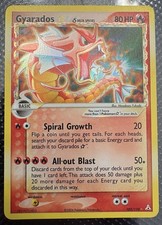 Pokémon TCG Gyarados Star Gold Delta Species...
