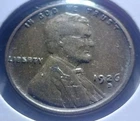 1926 S Lincoln Bronze Wheat Cent Coin 1c US Penny Very Fine Circulated VF