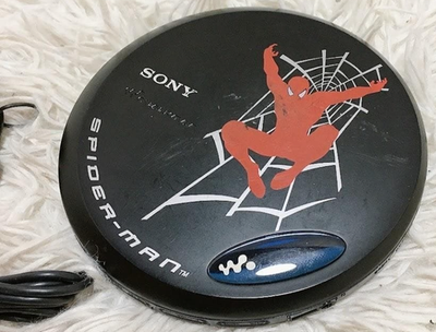 Spiderman D-EJ775 Portable CD player Walkman Discman Compact Disk