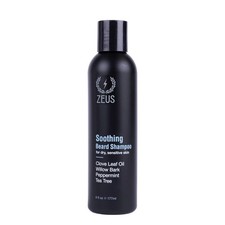 Soothing Beard Shampoo for Men, Specialized Face  Hair Wash for Dry  Sensit...