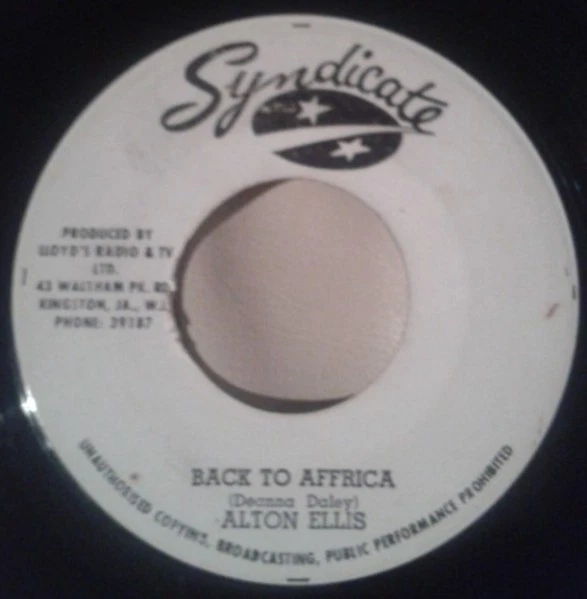 Vinyl Records Alton Ellis 7