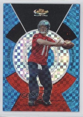2005 Topps Finest Blue X-Fractor 111/150 David Greene #132 Rookie RC 0a1