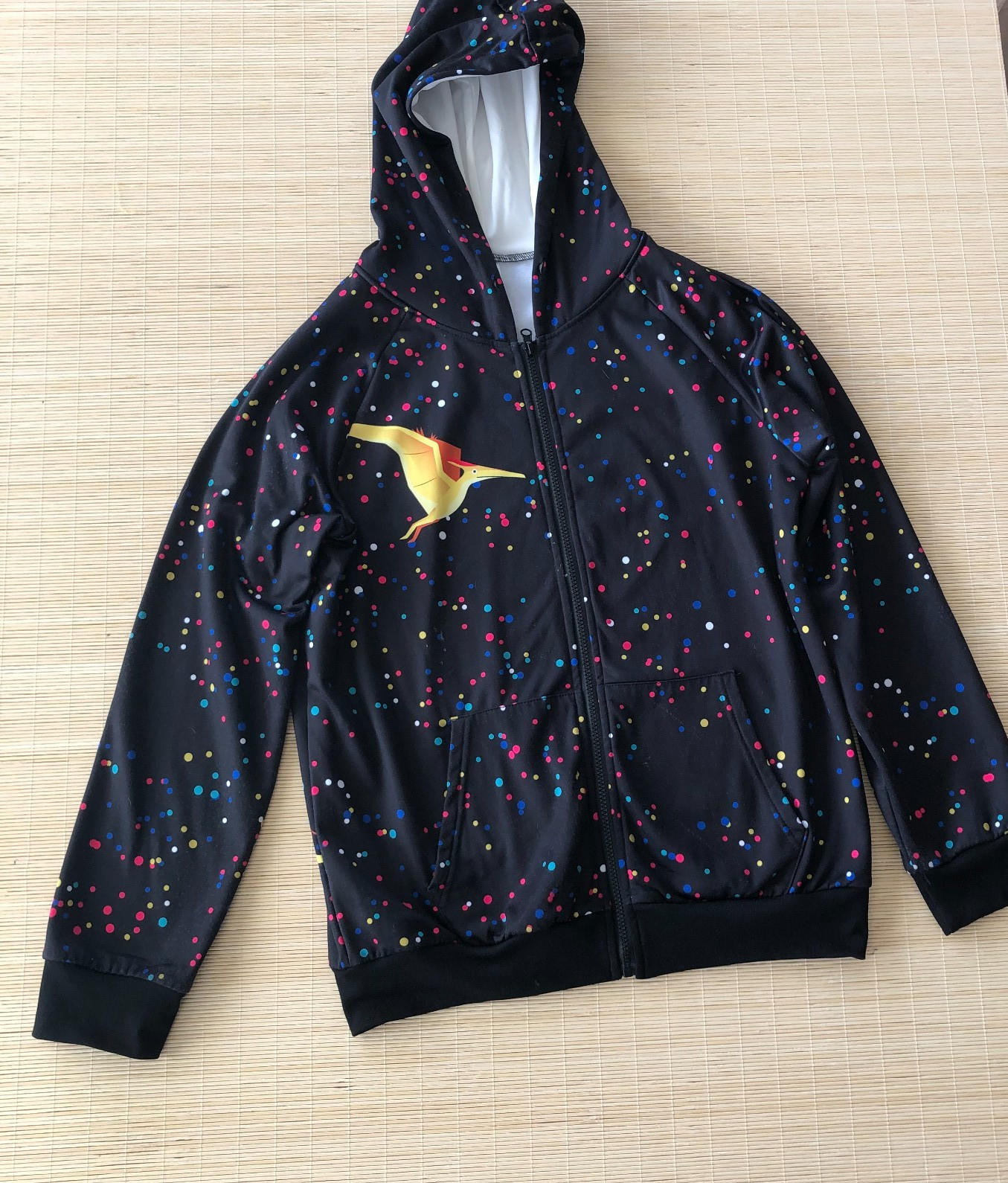 Pixie Lady Whimsical Dinosaur Print Lightweight F… - image 1