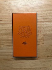 Hermes Paris Scarf How to Roll Knotting Card Cartes a Nouer With Orange Box Used