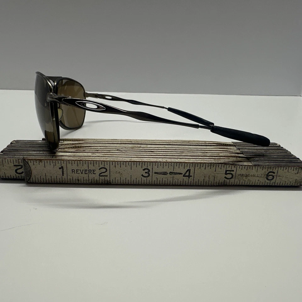 Oakley Crosshair Titanium Sunglasses OO6014-02 Sold For Frames - Image 3 of 4