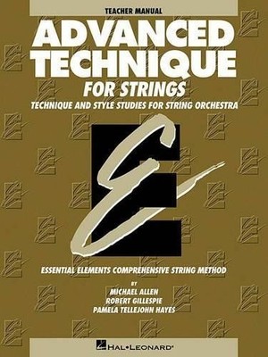 Essential Elements Advanced Technique for Strings (Taschenbuch) (US IMPORT)