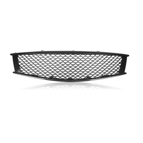 For 2008-2013 Infiniti G37 Front Honeycomb Grille Carbon Fiber Look ABS 2 Door G - Picture 2 of 11