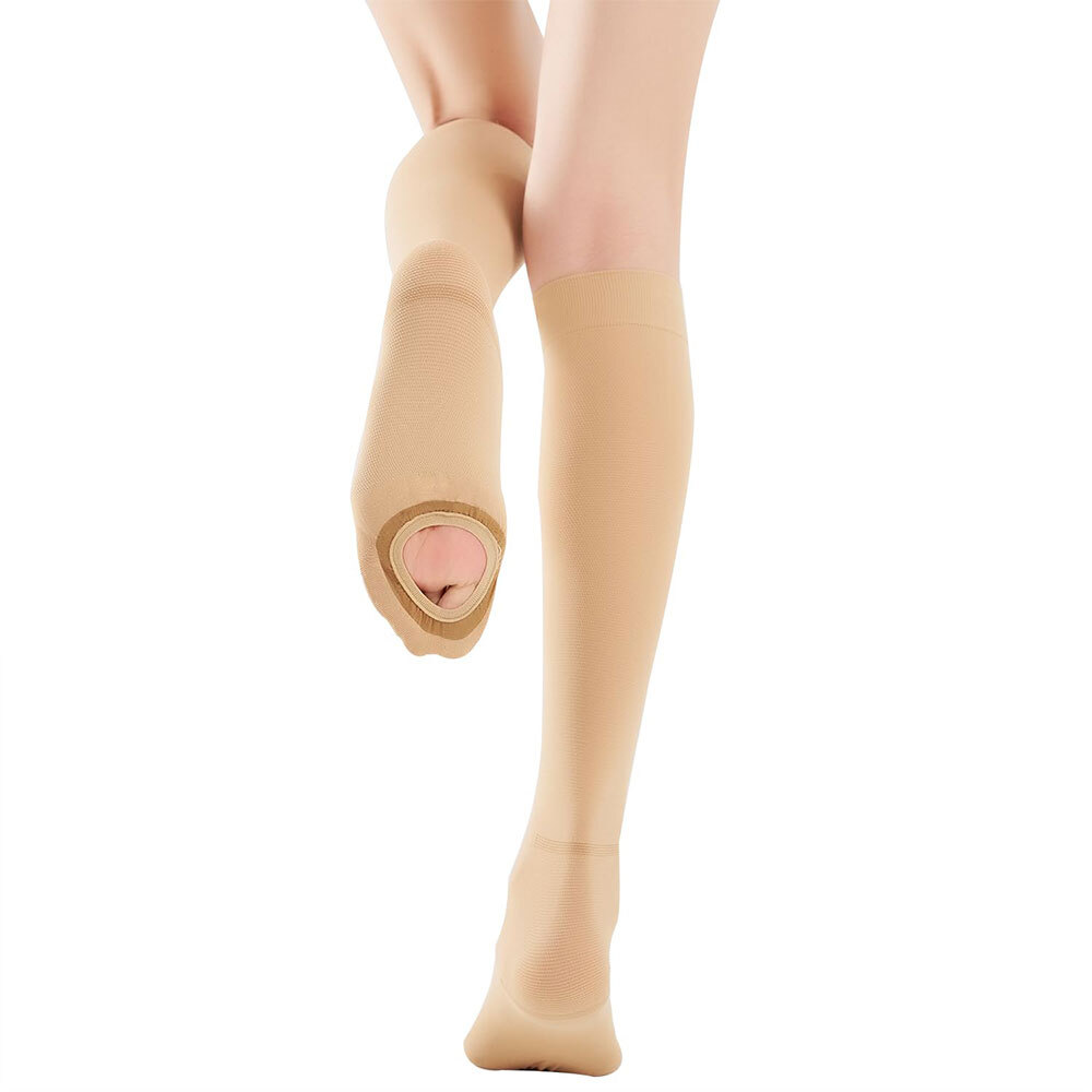 Compression Socks for Women & Men 30-40 mmHg Knee High Support S/M X/XL-image