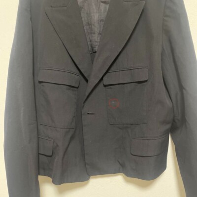 YOHJI YAMAMOTO +NOIR cashmere coat