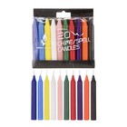 Mega Candles - Unscented 4" Chime / Spell Taper Candles, Set of 20 Cga086