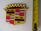 CADILLAC GRILL EMBLEM PATCH VINTAGE CLASSIC LUXURY CAR HAT VEST BADGE COLLECTOR