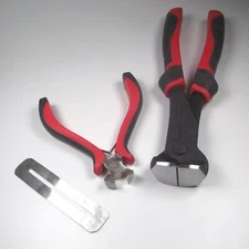 Guitar Fret Pullers & Fret Cutters Set + Protector Strip By Chris Alsop Guitar