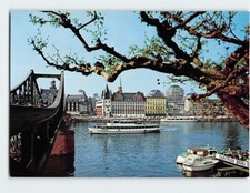 Postcard City Skyline Frankfurt am Main Germany