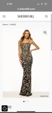 Sheri Hill 56202 Gown/Pageant/Prom/ Homecoming/Formal Occassion Dress Sz 14.