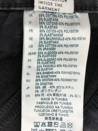 DIESEL Men's D-ROISIN 069FW Super Skinny Regular Waist Jeans Size W29 L30 - Picture 7 of 10