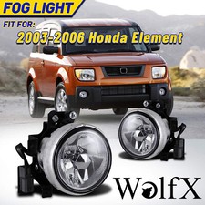 For 2003-2006 Honda Element Fog Lights Glass Bumper Lampswiring Kitswitchlr For 2003-2006 Honda Element Fog Lights Glass Bumper Lampswiring Kitswitchlr