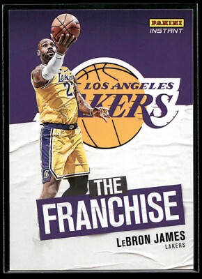 2024-25 Panini Instant LeBron James THE FRANCHISE 1/234 SP Los Angeles Lakers #4