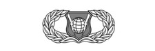 4" us military af command control badge basic bumper sticker decal usa made