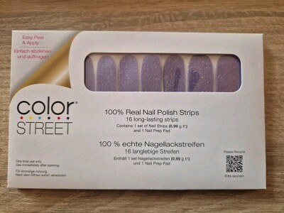 Color Street Colorstreet Nagellackstreifen Glitter Days Ahead 16 Stk.  NEU OVP
