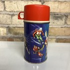 1972 Big Jim Thermos For Lunchbox Mattel Sport Action Man Fig Vintage Tin w/ Cap — photo 7